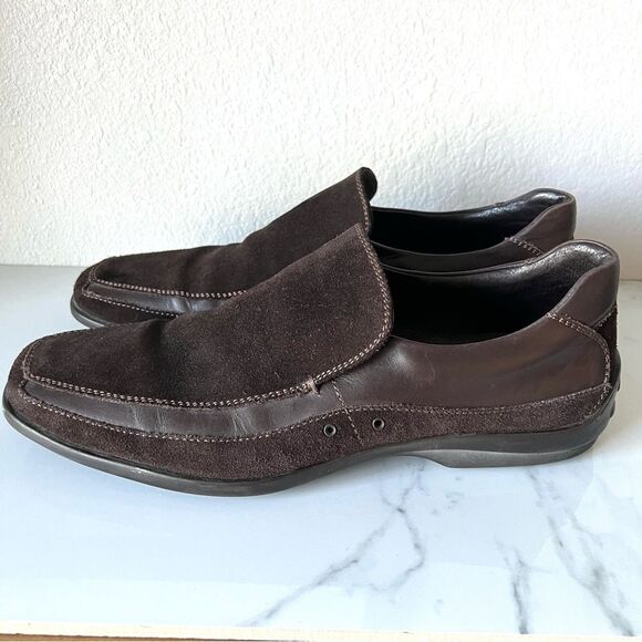 To Boot New York Mens Suede Driving Loafers Size 11 Brown main image 5